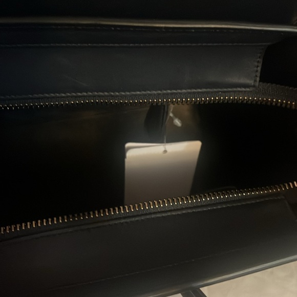 Celine Calfskin Stripped Canvas - Picture 4 of 13